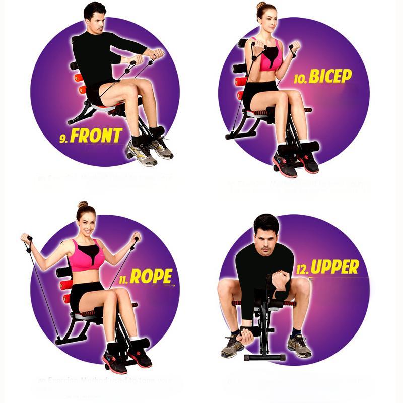 Ab Machine for Home Gym – Core Strength & Sit-Up Workout Equipment