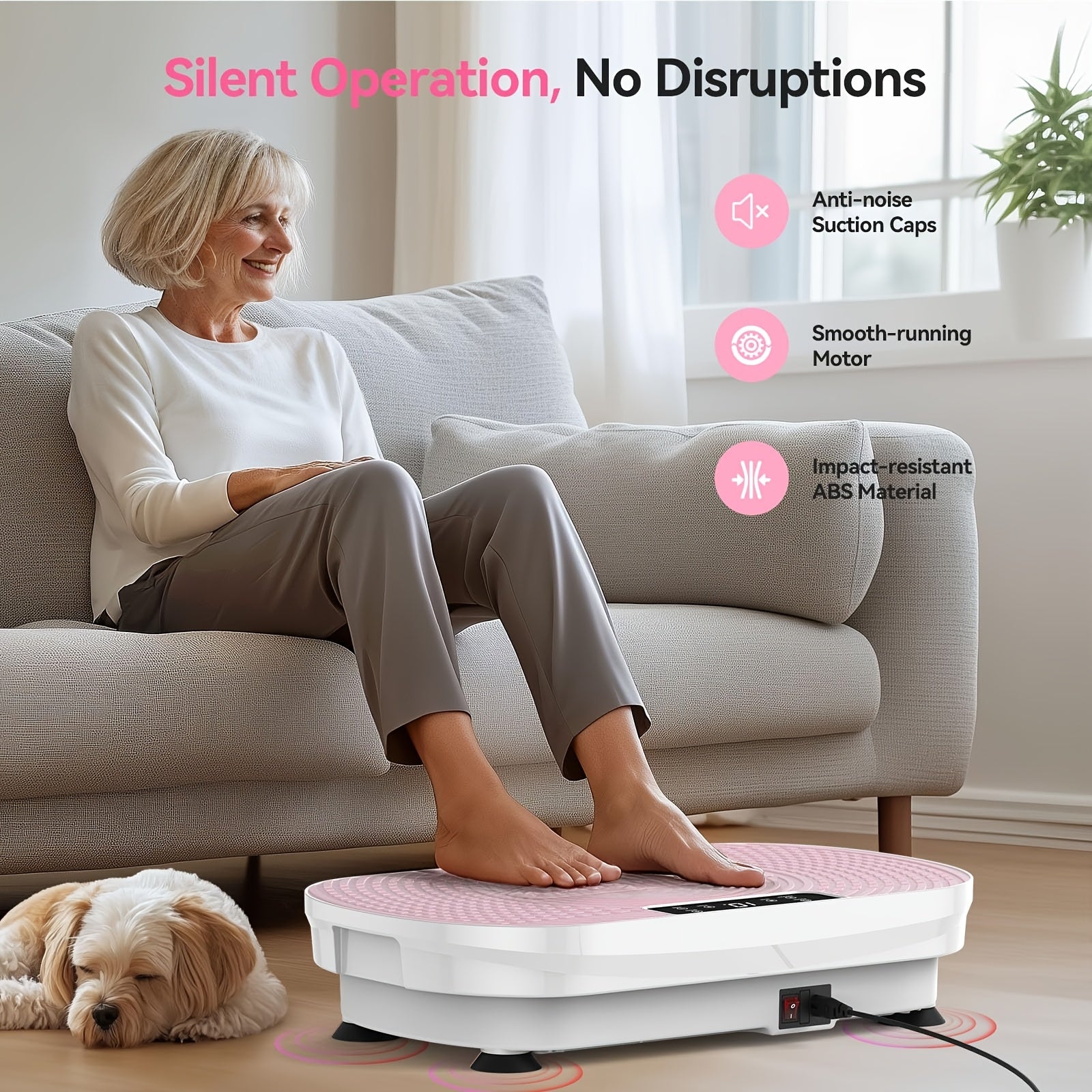 3D Vibration Plate Exercise Machine for Whole Body Workout | Home Gym