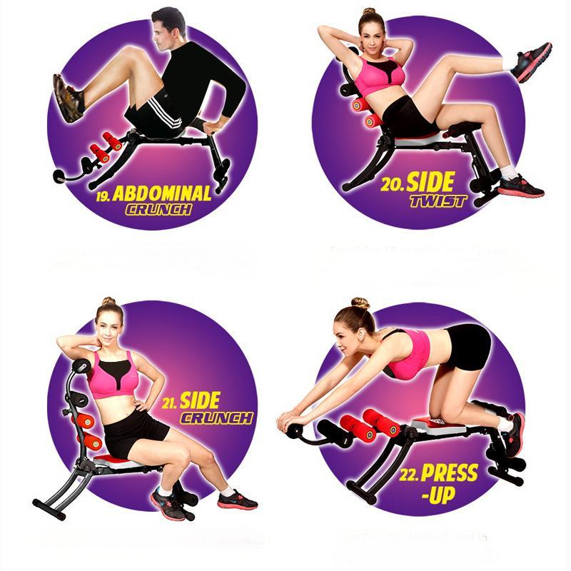 Ab Machine for Home Gym – Core Strength & Sit-Up Workout Equipment
