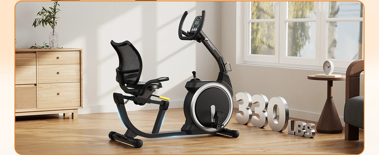 MERACH Recumbent Exercise Bike – High-End Home & Light Commercial Use
