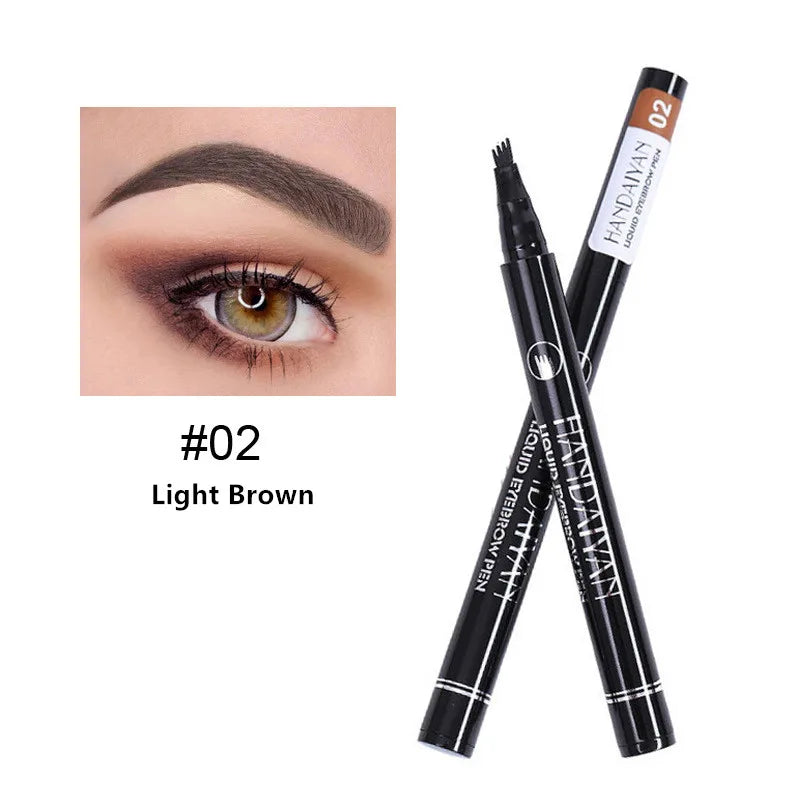 4D Microblading Eyebrow Pen with 4-Fork Tip: