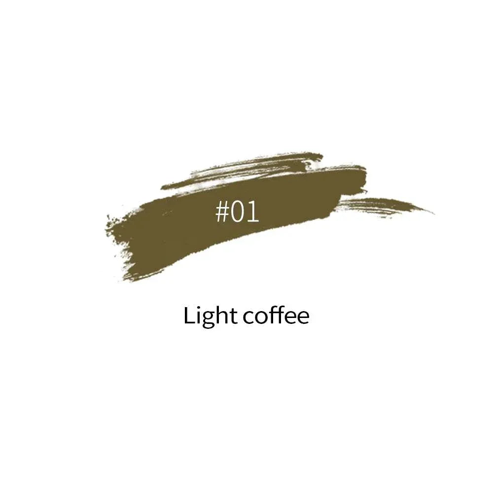 Borala 26 Colors light coffee permanent makeup tattoo pigment sample swatch
