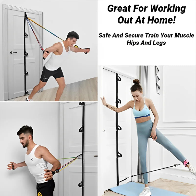 Door Anchor Strap for Resistance Bands ā No Punch Home Fitness