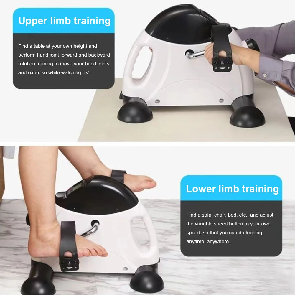 Mini Exercise Bike Arm & Leg Trainer – Portable Home Pedal Machine