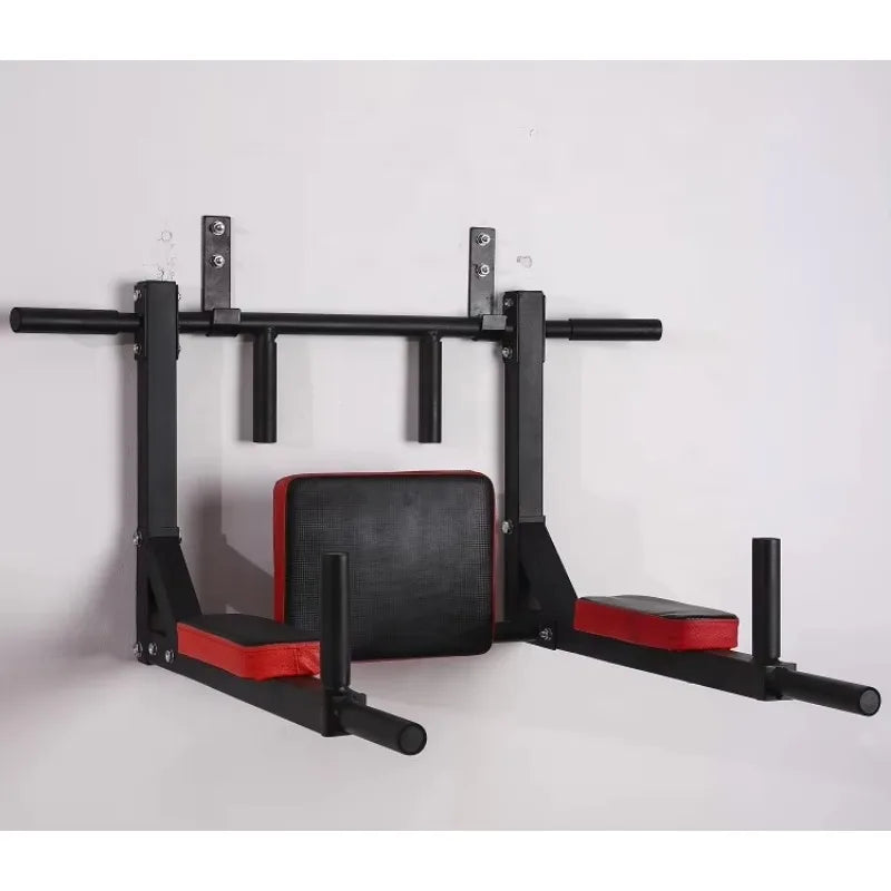2026 Home Gym Wall Mounted Pull up Bar Chin up Bar Fitness Equipment Pull-up Bar Dip Station Suspension Frame