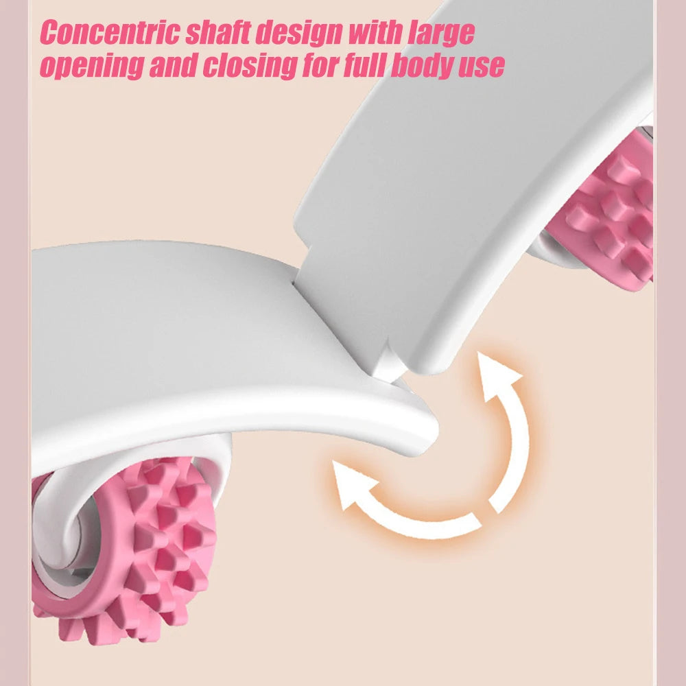 Round Massager Roller for Waist & Abdominal Muscles