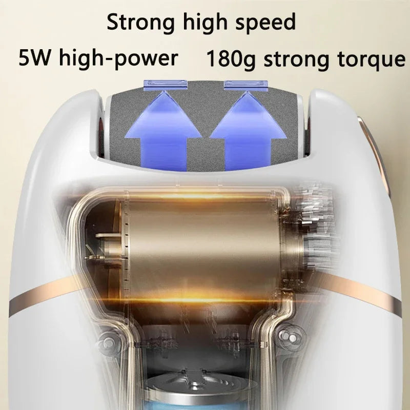 Rechargeable Electric Foot Grinder β 2 Heads for Smooth, Soft Feet