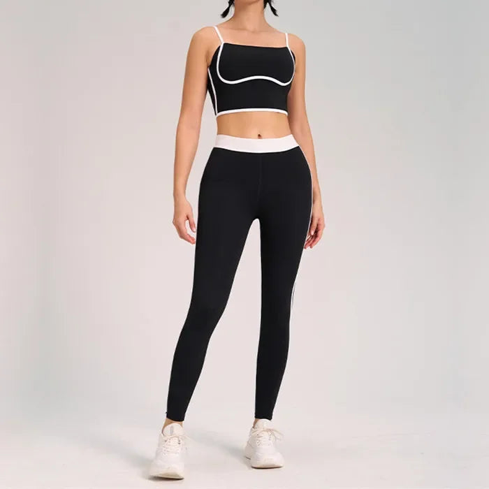 1/2PCS Women Tracksuit Yoga Set Gym
