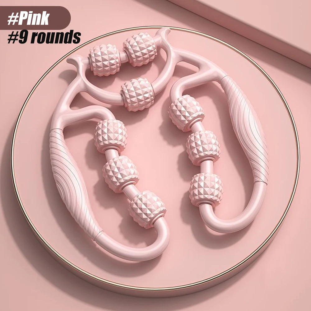 Round Massager Roller for Waist & Abdominal Muscles