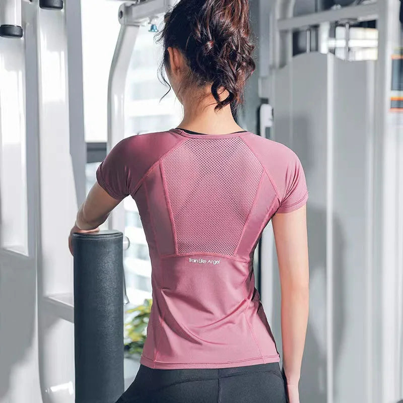 Ladies Sportswear Yoga T-Shirt