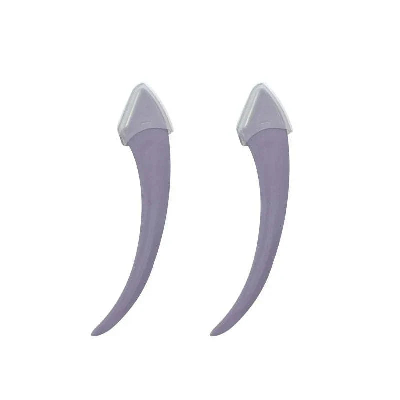 Karsyngirl Eyebrow Trimming Knife Set with ergonomic handles and protective blade covers for precise eyebrow grooming and facial hair removal