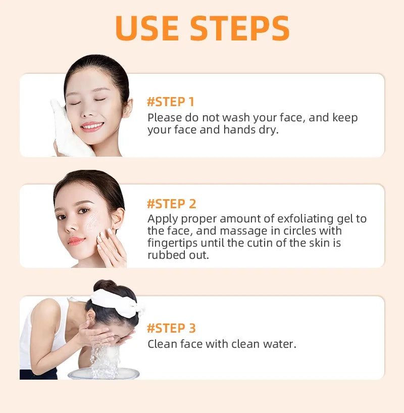 Orange Exfoliating Gel β Gentle Brightening & Hydrating Korean Skincare
