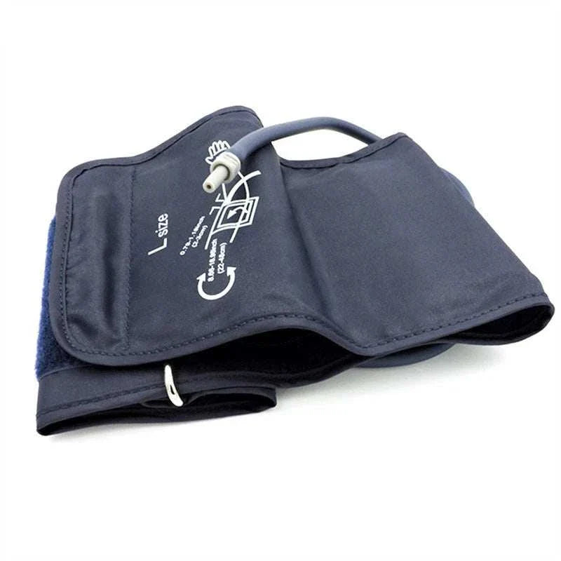 Replacement cuff for digital blood pressure monitors available in 22cm, 32cm, 42cm sizes, durable with secure hook-and-loop closure for accurate readings.