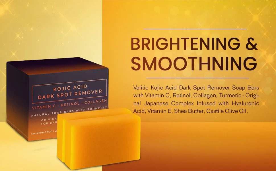 Kojic Acid Dark Spot Remover Whitening Soap
