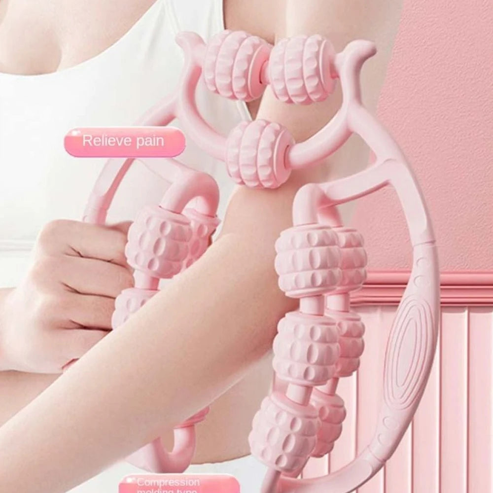 Round Massager Roller for Waist & Abdominal Muscles