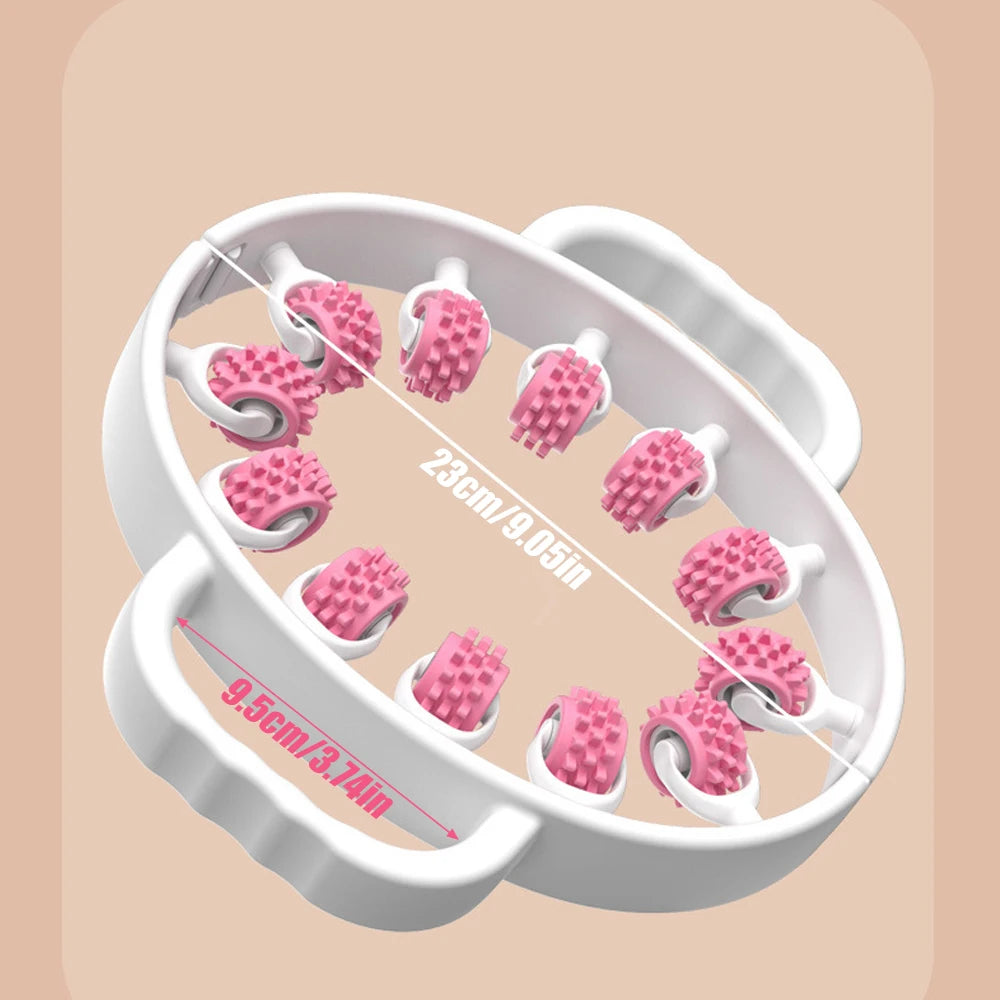 Round Massager Roller for Waist & Abdominal Muscles