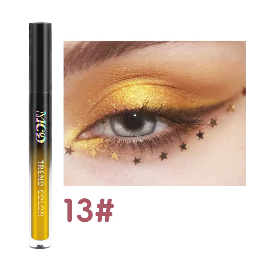 13-Shade Waterproof Liquid Eyeshadow Palette