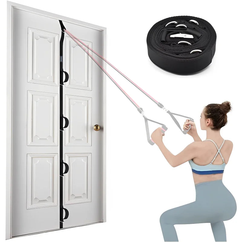Door Anchor Strap for Resistance Bands ā No Punch Home Fitness