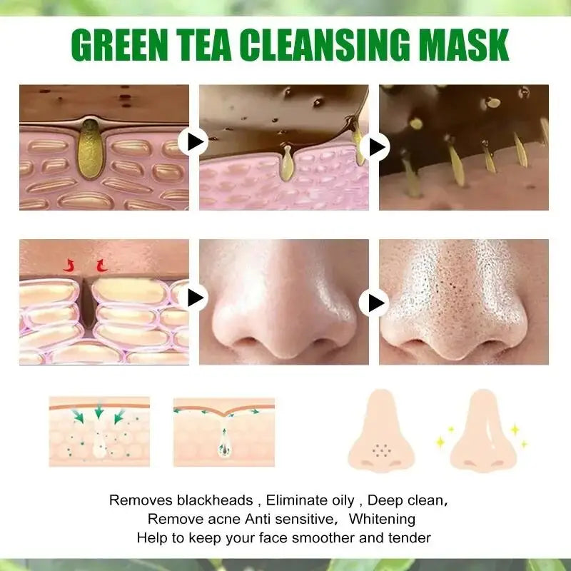 Original Facial Green Tea Solid Mask Stick