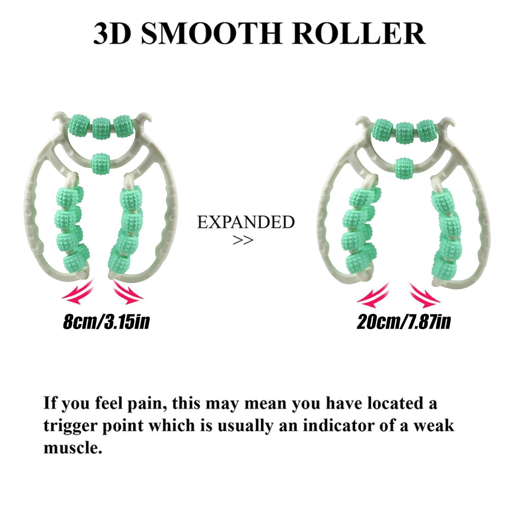 Round Massager Roller for Waist & Abdominal Muscles