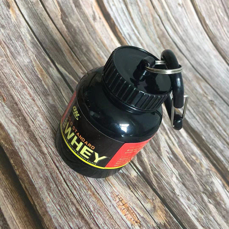 Mini Portable Protein Container Powder Bottle