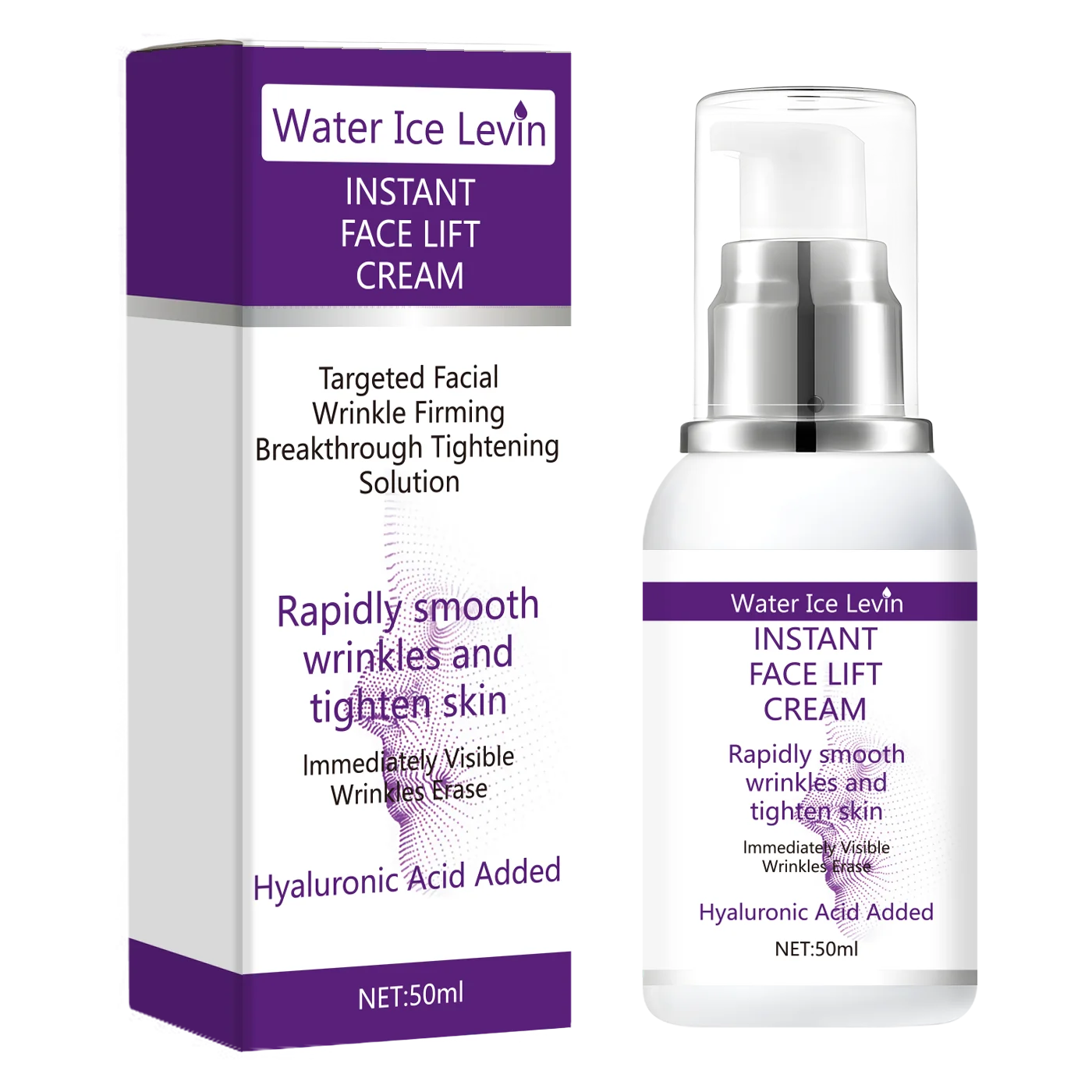 Instant Face Lift Cream with Hyaluronic Acid โ Firming & Anti-Wrinkle