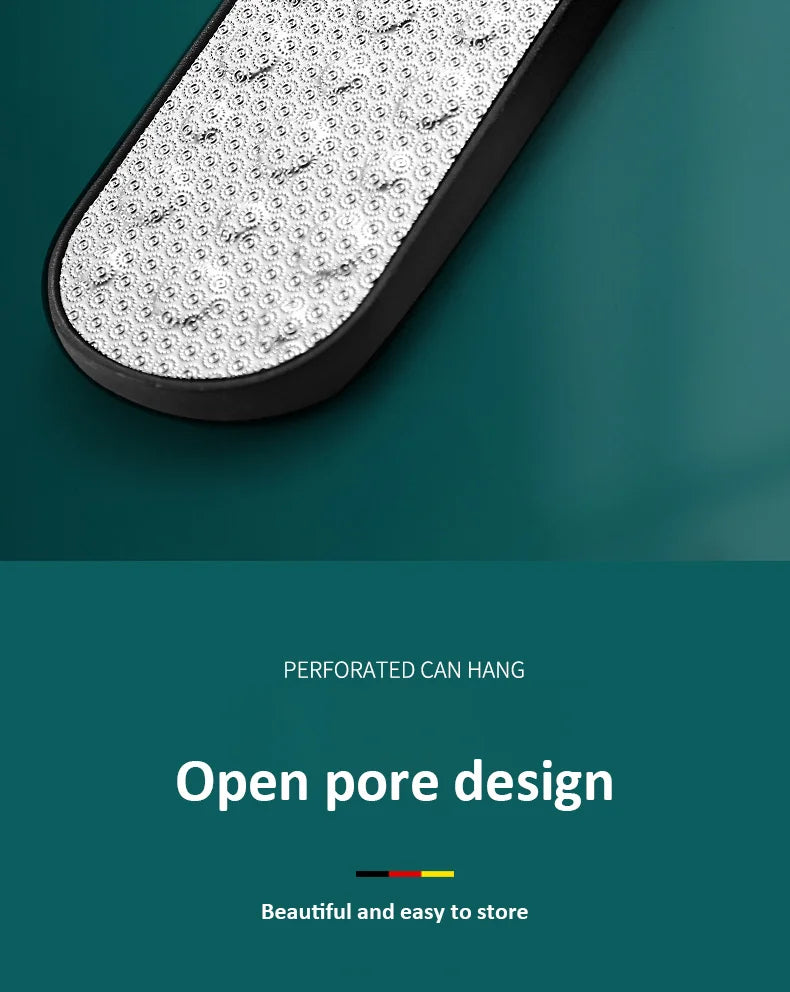 High-Quality 304 Stainless Steel Foot File – Double-Sided Callus Remover