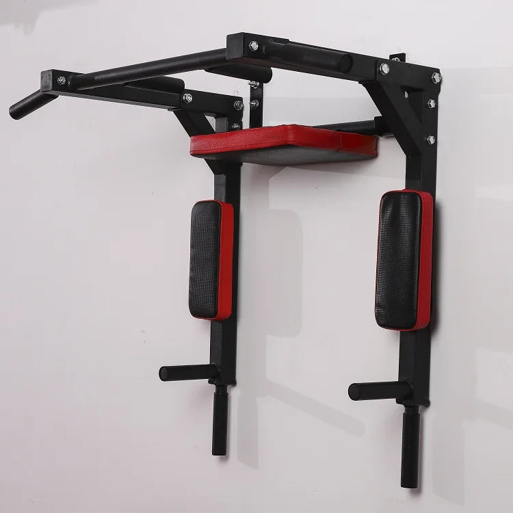 2026 Home Gym Wall Mounted Pull up Bar Chin up Bar Fitness Equipment Pull-up Bar Dip Station Suspension Frame