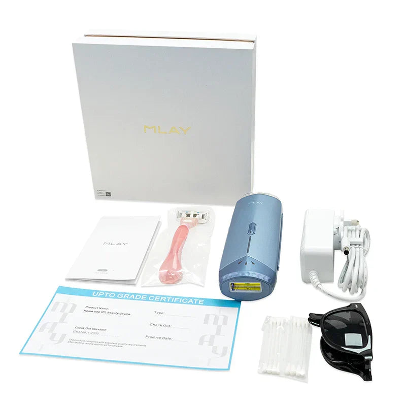Mlay T18 ICE Cooling IPL hair removal device with cooling system and accessories for full body use