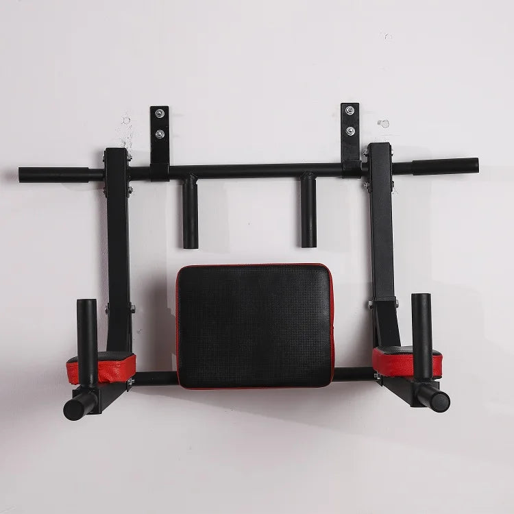 2026 Home Gym Wall Mounted Pull up Bar Chin up Bar Fitness Equipment Pull-up Bar Dip Station Suspension Frame