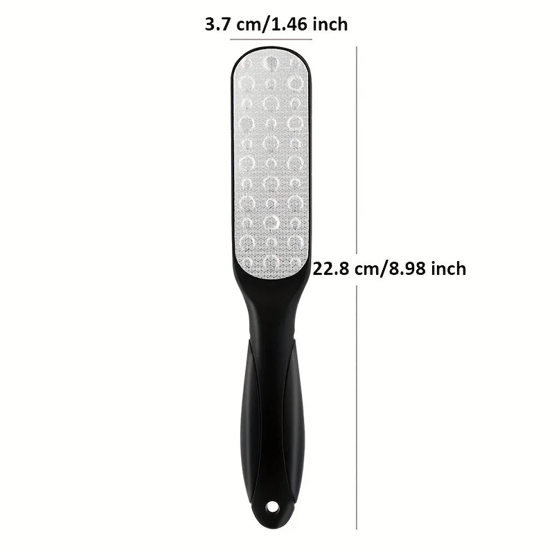 High-Quality 304 Stainless Steel Foot File – Double-Sided Callus Remover