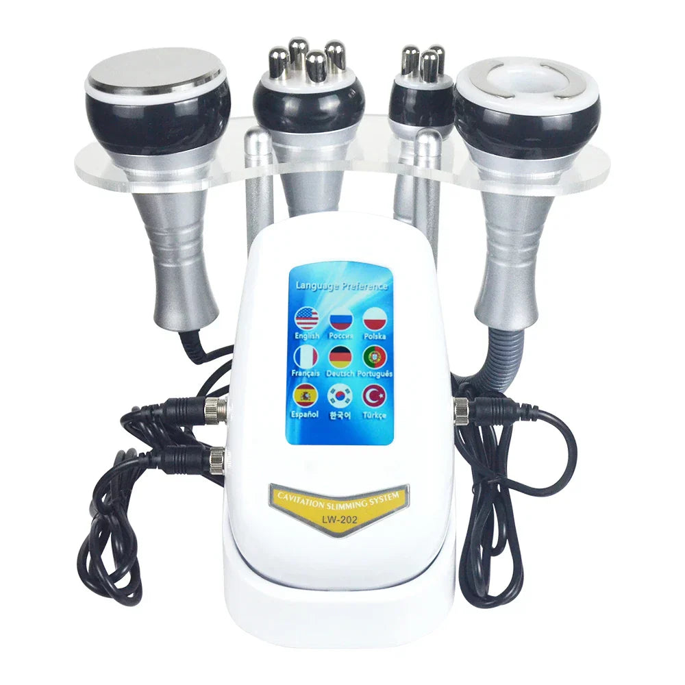 4 In 1 40k Cavitation Ultrasonic Body Care Tool for fat reduction skin tightening and body toning