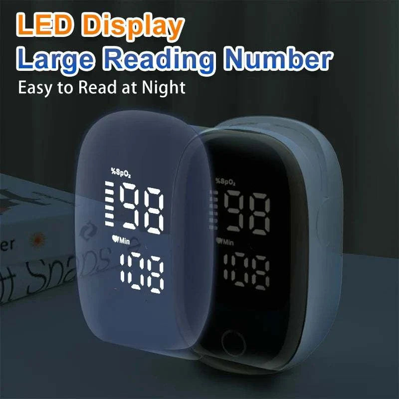 JUSTLANG Pediatric Oximeter with bright LED display for infant oxygen saturation and heart rate monitoring