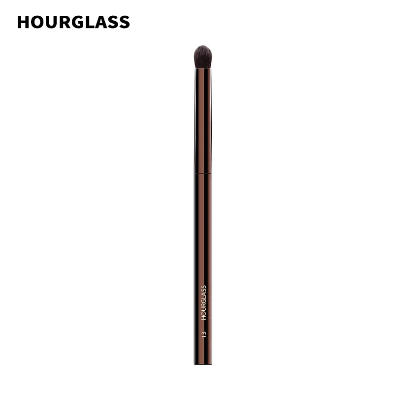 Hourglass Makeup Brush No.13 Precision Smudge Brush with ultra-soft synthetic bristles and sleek handle for eyeliner and shadow blending