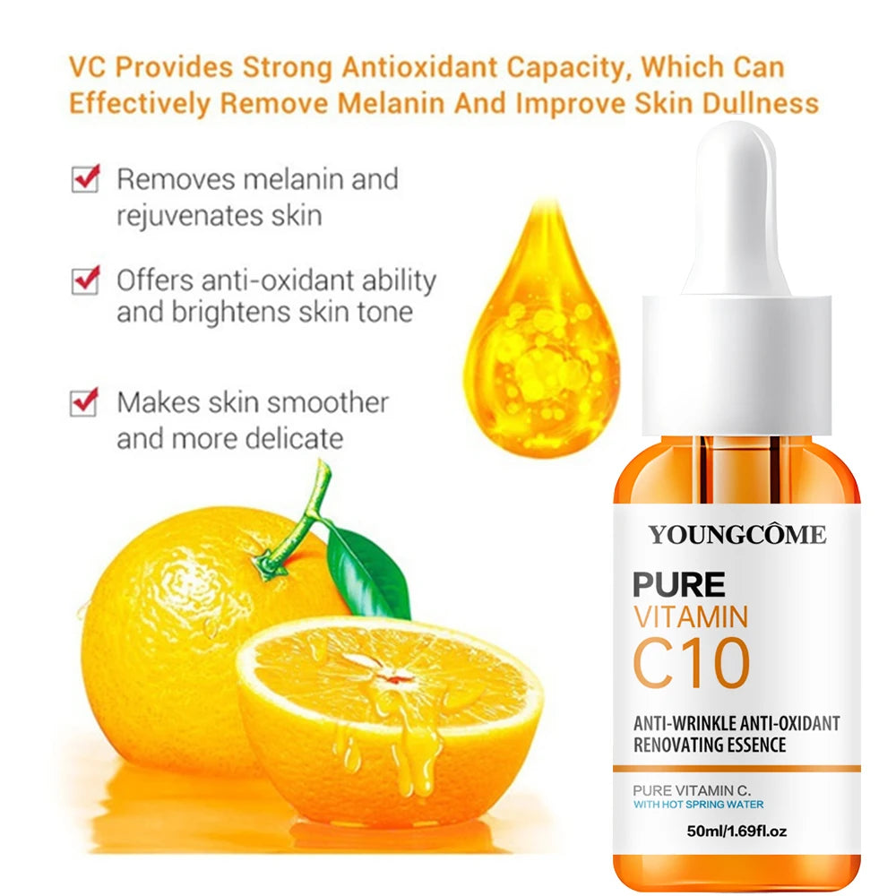 Vitamin C & Hyaluronic Acid Serum ā Brighten, Hydrate & Repair Skin