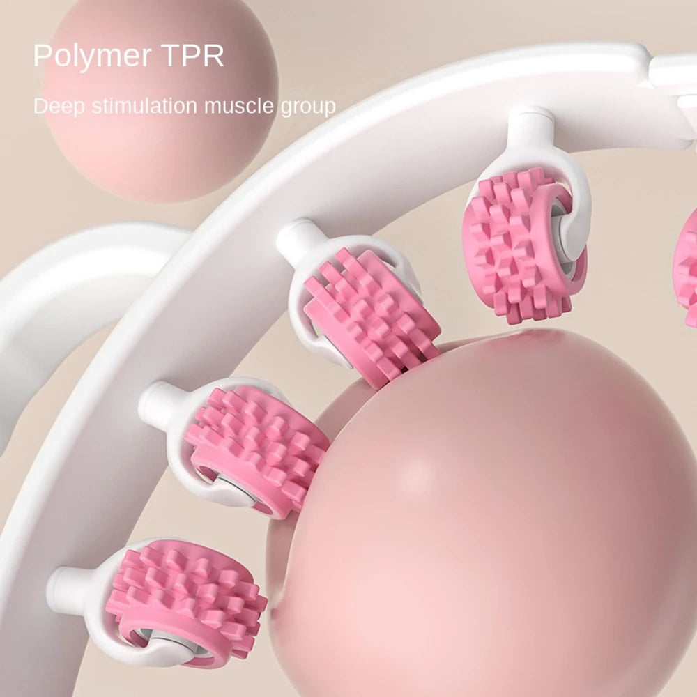 Round Massager Roller for Waist & Abdominal Muscles