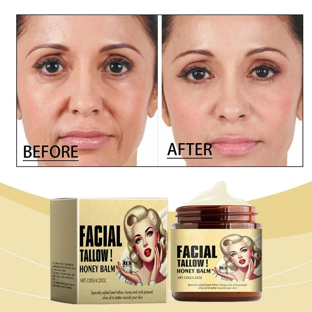 Whipped Beef Tallow And Honey Balm Moisturizing