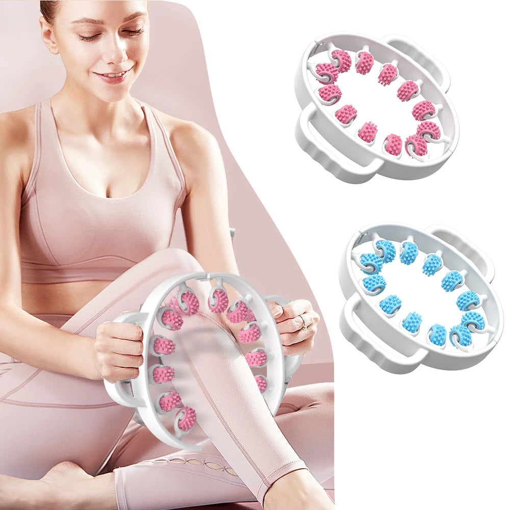 Round Massager Roller for Waist & Abdominal Muscles