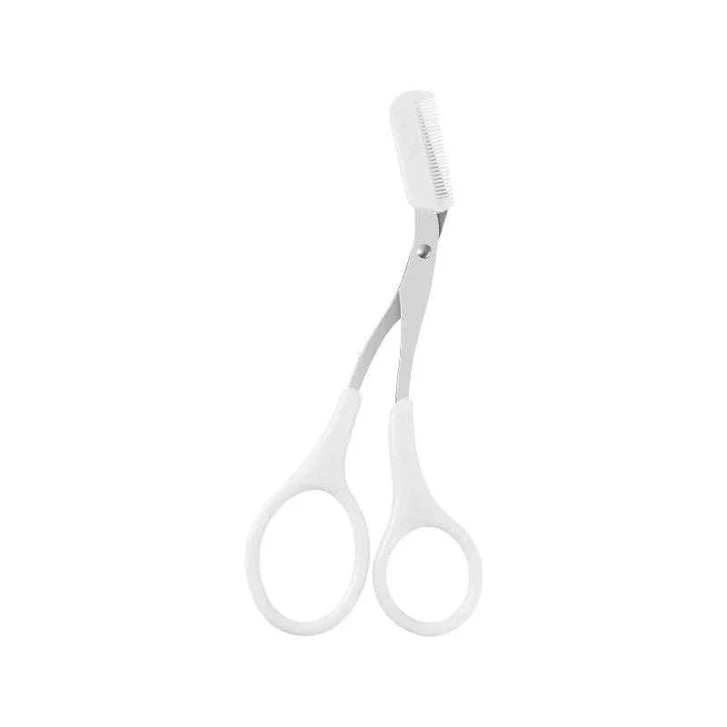 Karsyngirl eyebrow scissors with comb attachment for precise trimming and shaping