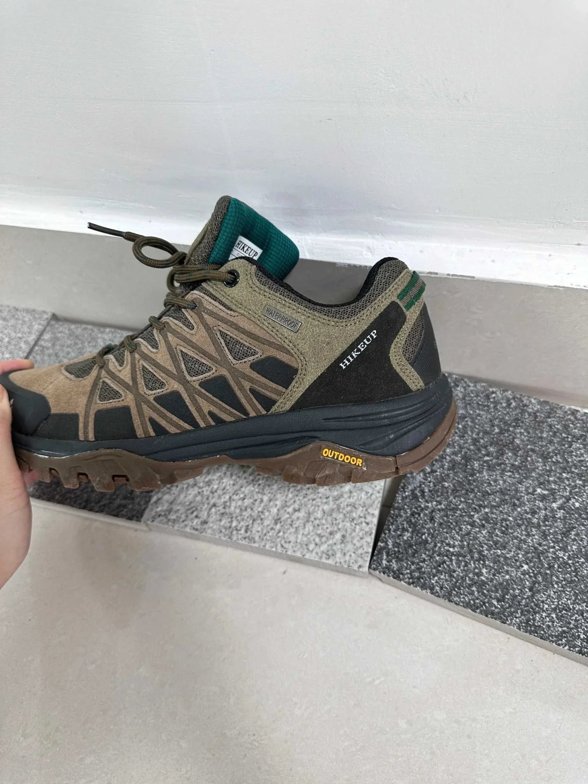 Men's Hiking Shoes by HIKEUP with durable construction, superior grip, breathable design, and all-day comfort for rugged outdoor trails.
