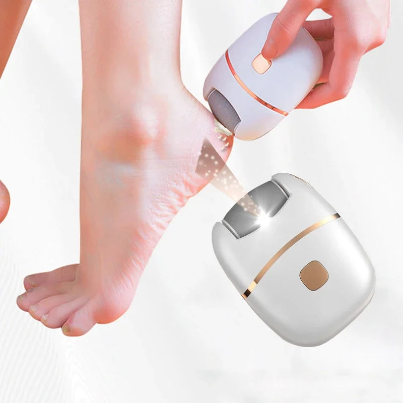 Rechargeable Electric Foot Grinder β 2 Heads for Smooth, Soft Feet