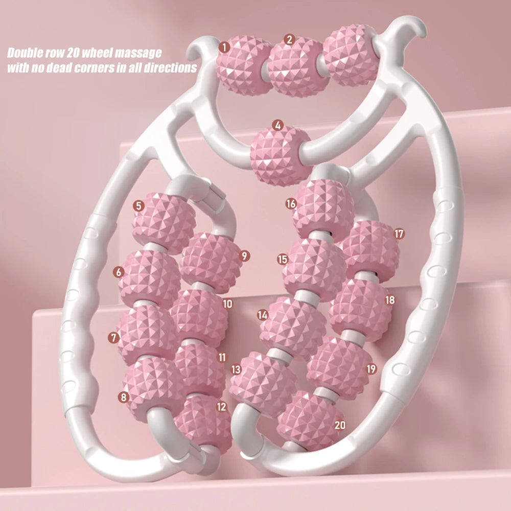 Round Massager Roller for Waist & Abdominal Muscles