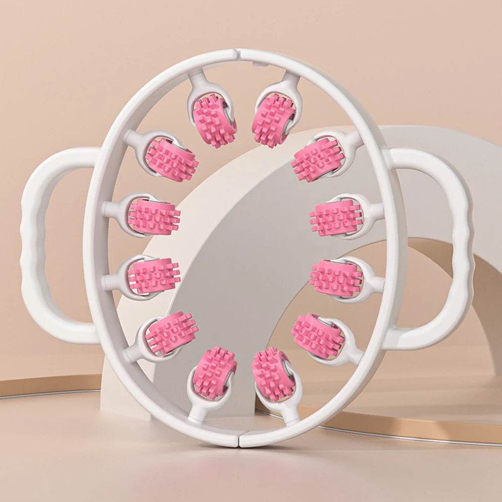 Round Massager Roller for Waist & Abdominal Muscles