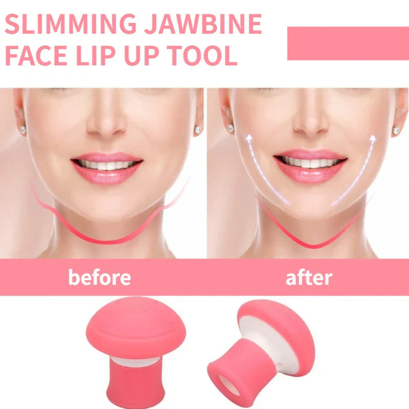 Fast Thin Face silica gel jaw exerciser tool for slimming and lifting facial muscles with a V-shape effect