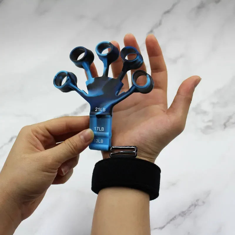 Finger Gripper Hand Strengthener – 6 Level Adjustable Finger Exerciser