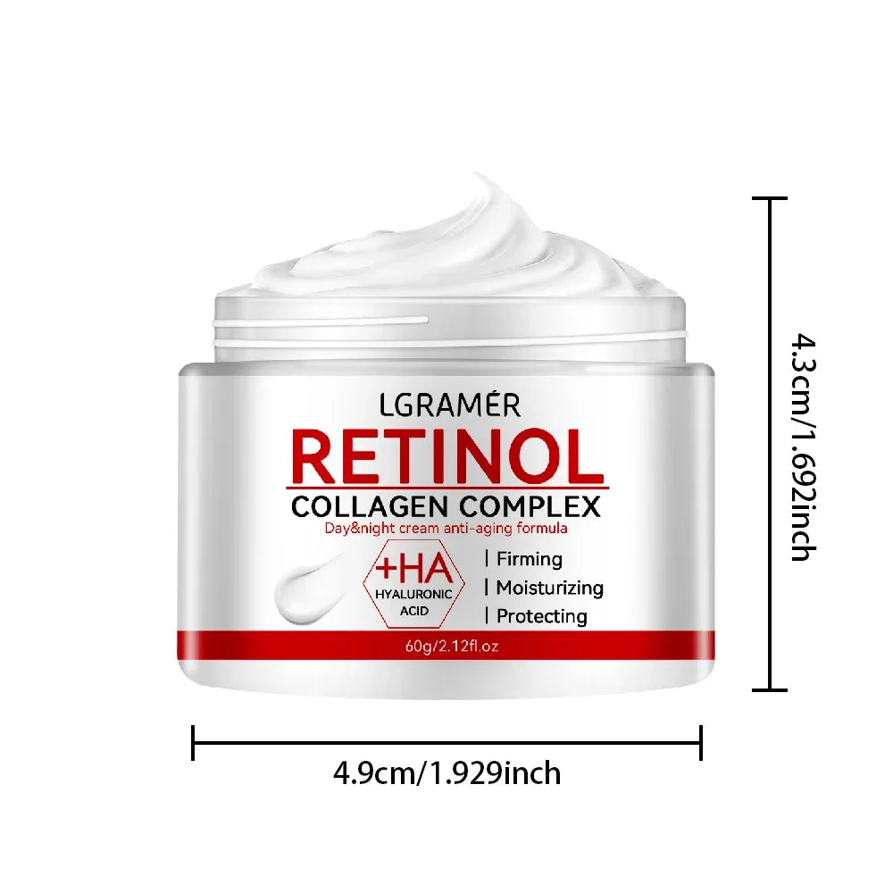 Retinol Lifting & Firming Collagen Cream jar with moisturizing cream and anti-aging formula