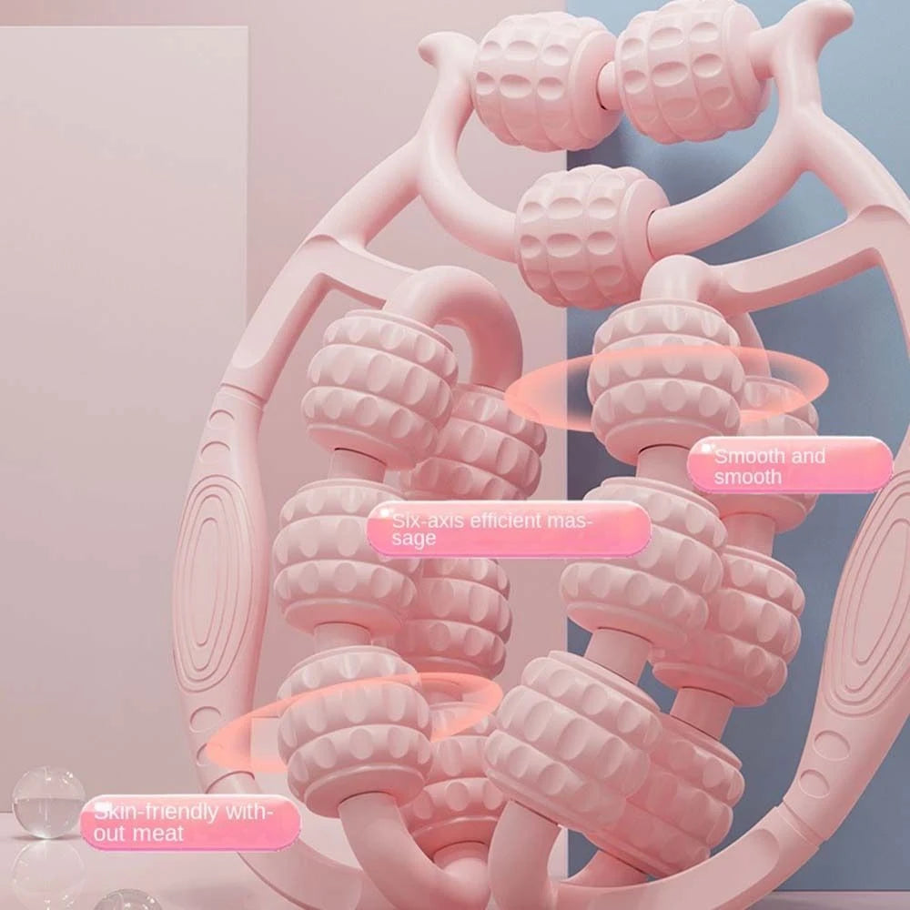 Round Massager Roller for Waist & Abdominal Muscles