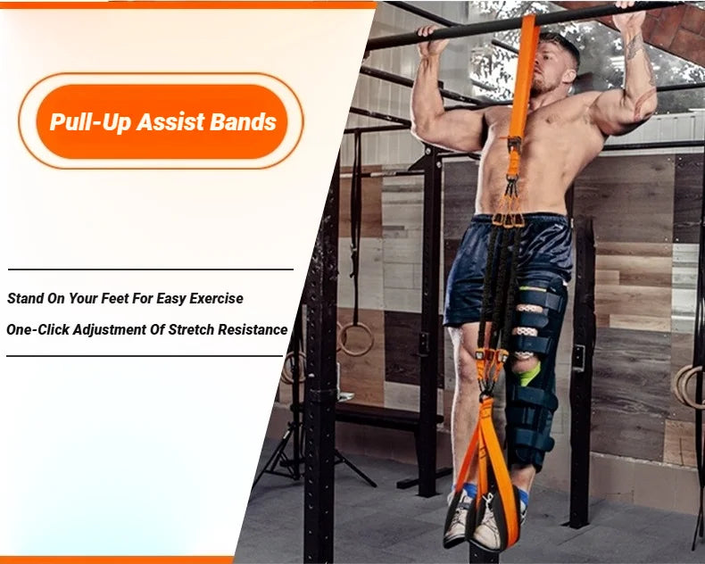 Pull Up Assistance Bands Set – Resistance Straps for Strength Training