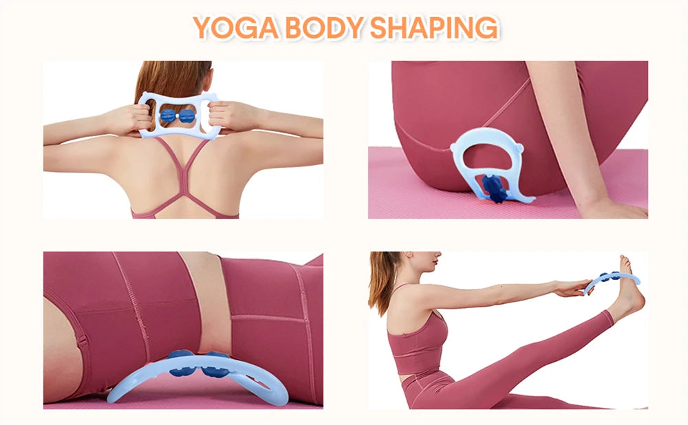 Round Massager Roller for Waist & Abdominal Muscles