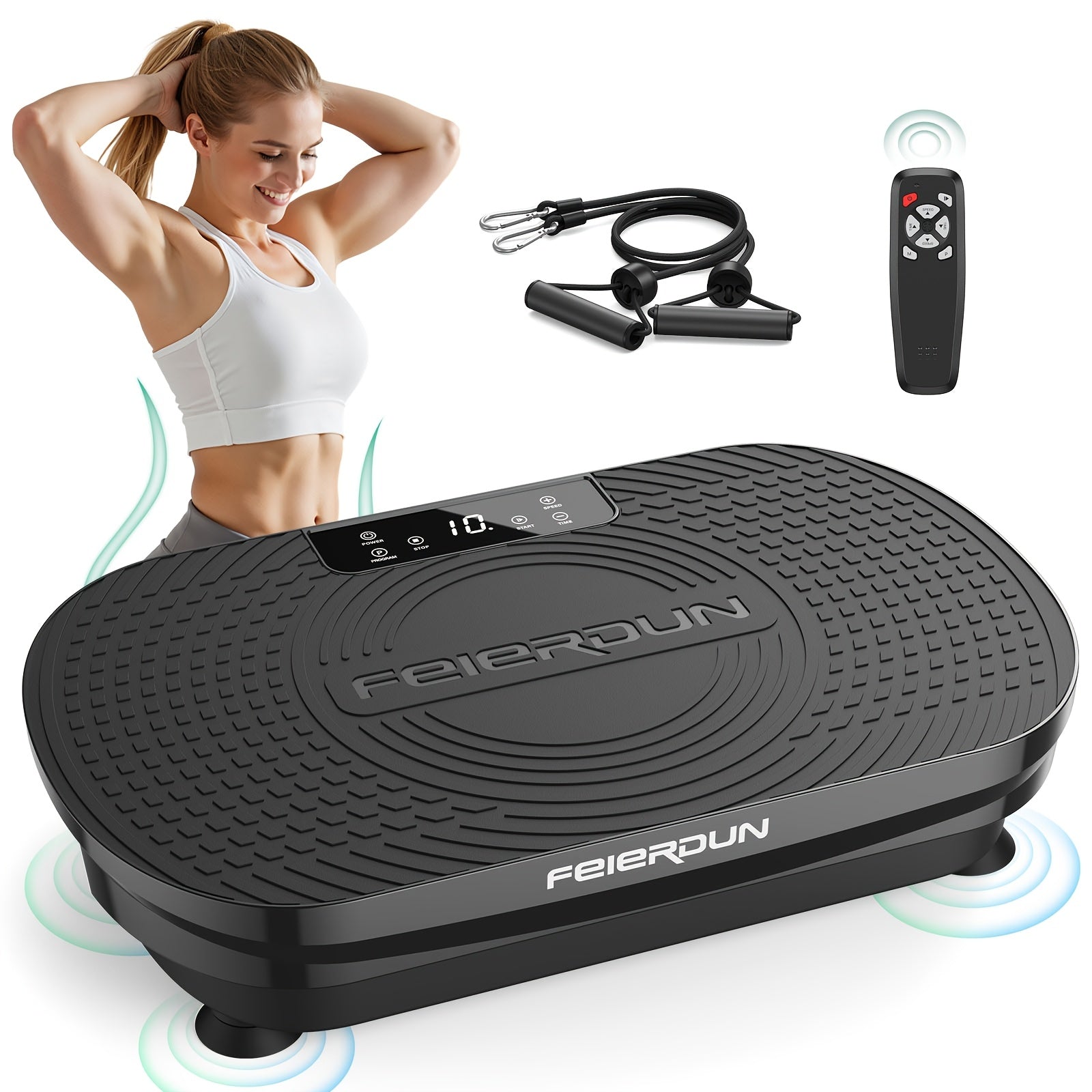 Vibration Plate Exercise Machine – Whole Body Toning & Lymphatic Support